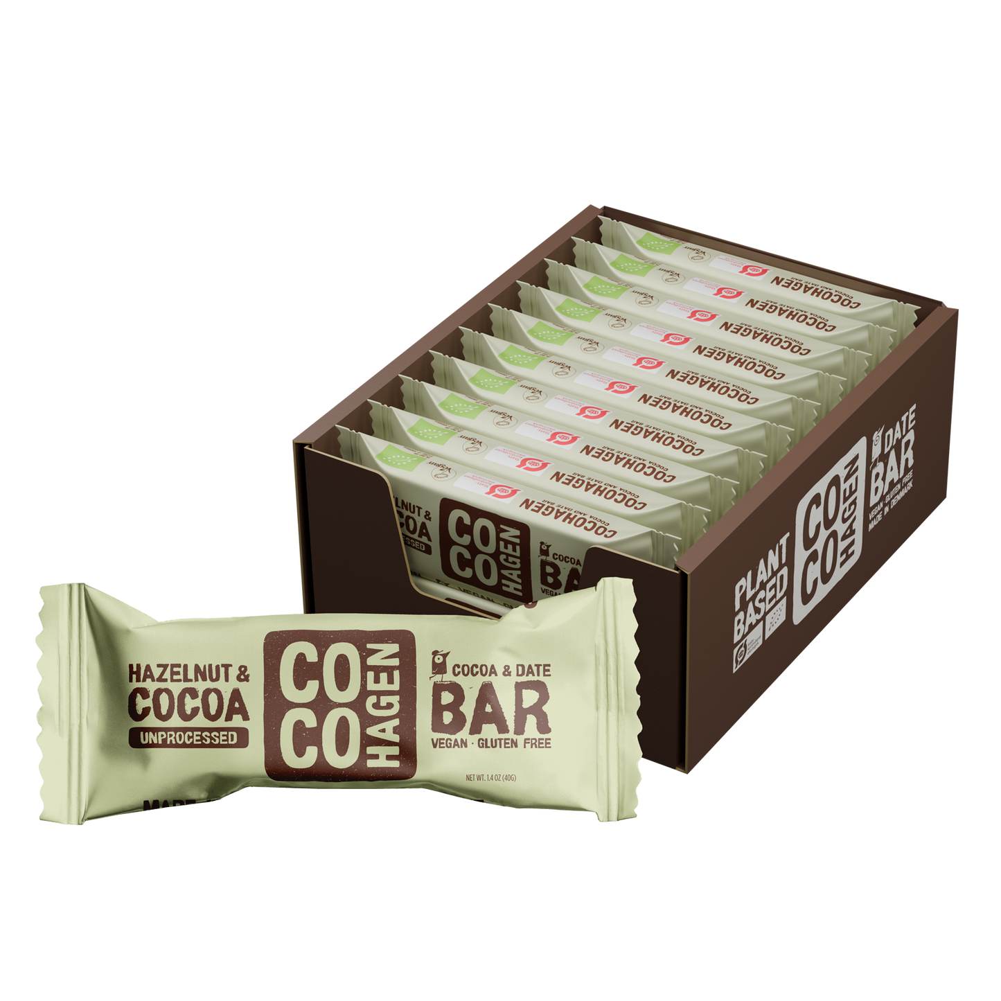 Organic Date Bar Hazel