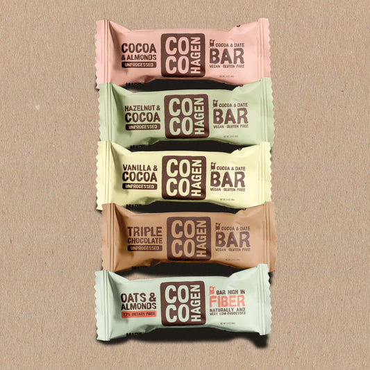 Organic Cocohagen Date Bar Mix – 5 × 40g