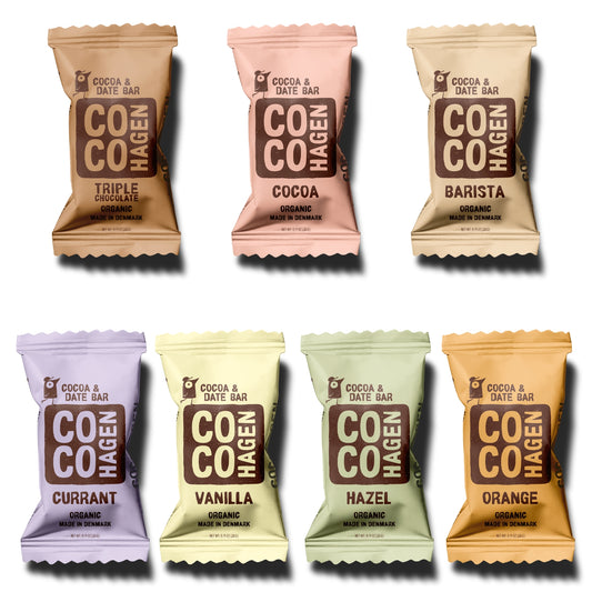 Bio Dattelriegel Probier-Set - 7 Cocohagen Sorten