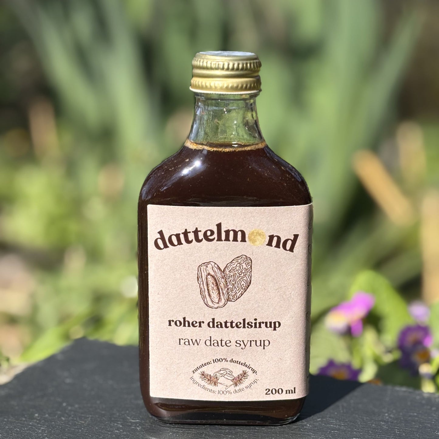 Roher Dattelsirup