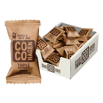 Bio Dattelriegel Dreifach Kakao 20g - Cocohagen