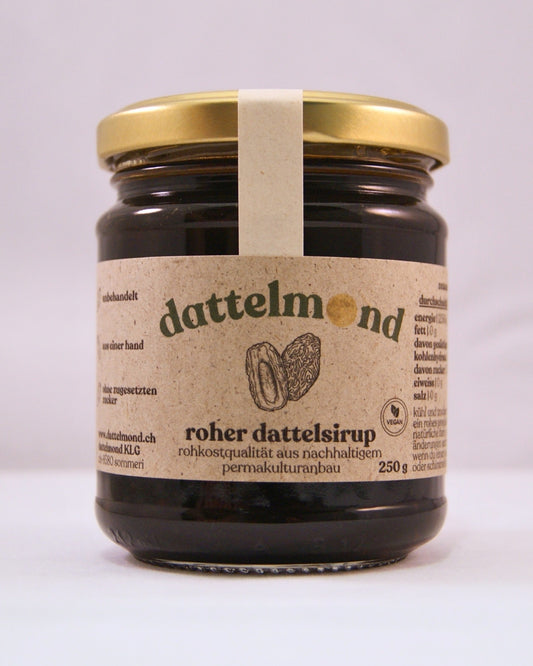 Roher Dattelsirup