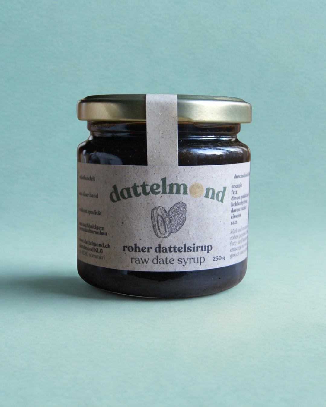Roher Dattelsirup